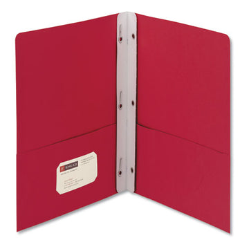 Smead® 2-pocket Folder Withtang Fastener, Letter, 1-2" Cap, Red, 25-box freeshipping - TVN Wholesale